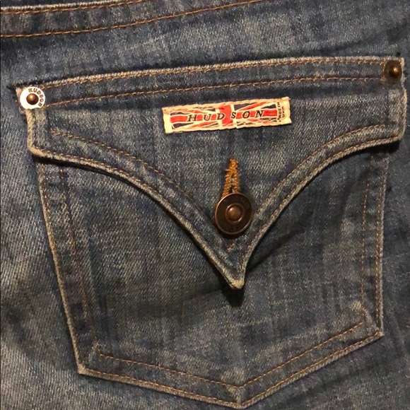 Hudson Cuffed Jean Shorts - Picture 4 of 4